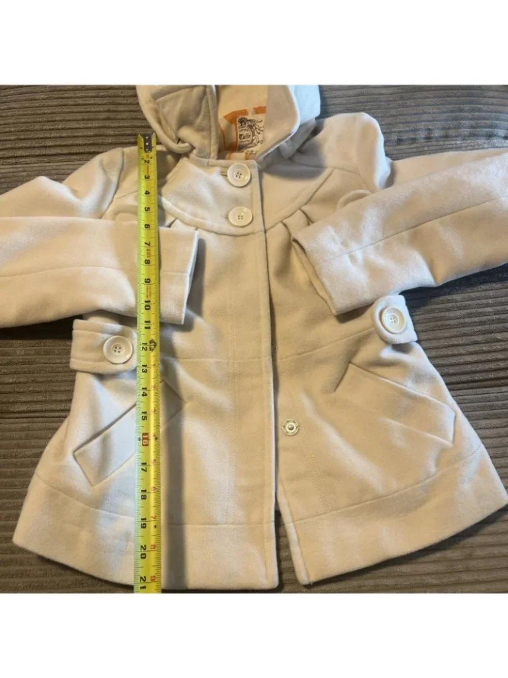 Tulle Anthropologie Jacket Beige size XSmall Very Nice